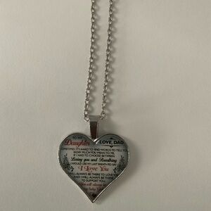 Daughter Necklace from Dad
